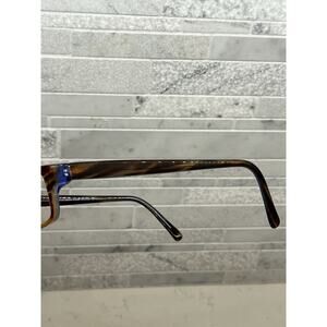 Manhattan Design Studio Eyeglasses *FRAMES ONLY* Brown With Hint Of Blue - Great